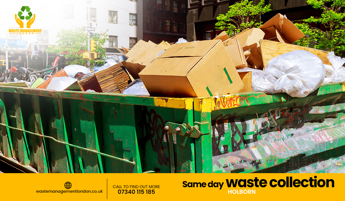 Same Day Waste Collection Holborn